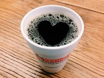 National Coffee Day at Dunkin Donuts